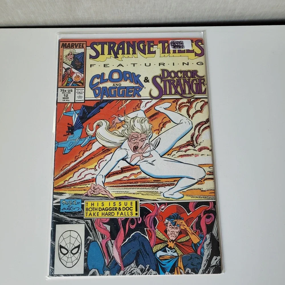 Marvel Comics 80s Lot: Silver Surfer #21, Solo Avengers #6, Strange Tales #12